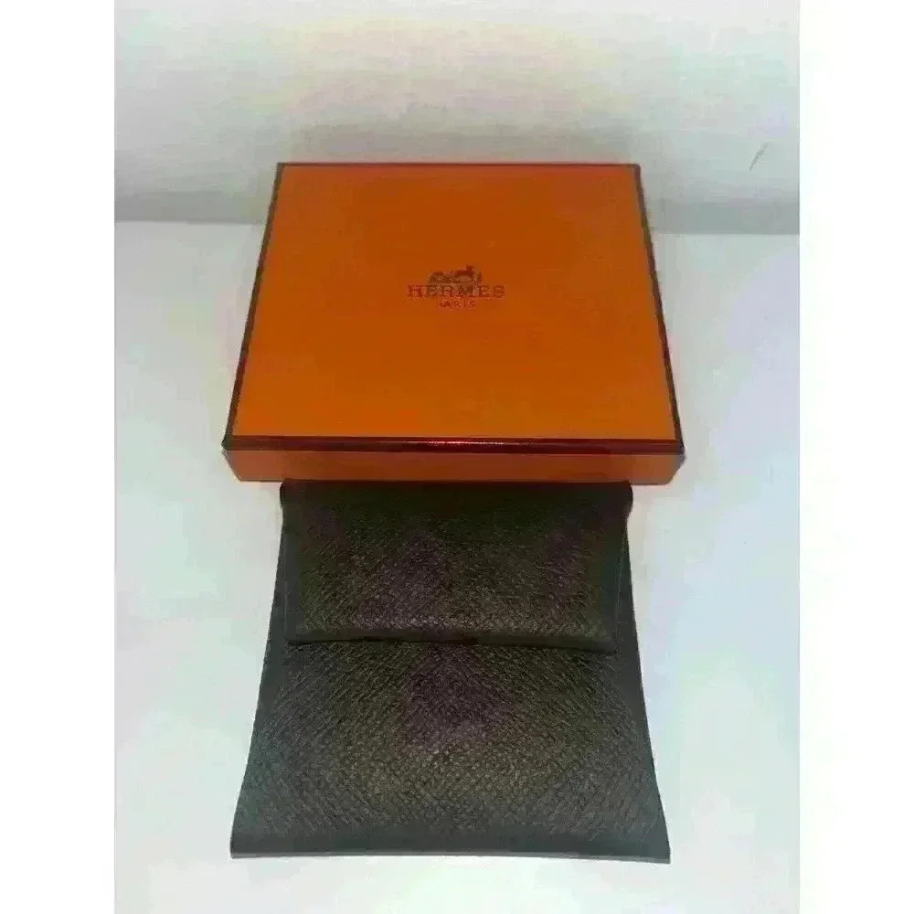 Hermès Bastia Change Purse in Écorce